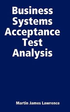 portada business systems acceptance test analysis (en Inglés)