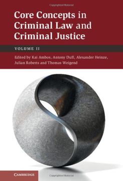portada Core Concepts in Criminal law and Criminal Justice: Volume ii (en Inglés)