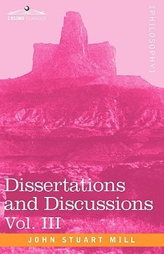portada dissertations and discussions, vol. iii (en Inglés)