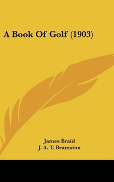 portada a book of golf (1903) (en Inglés)