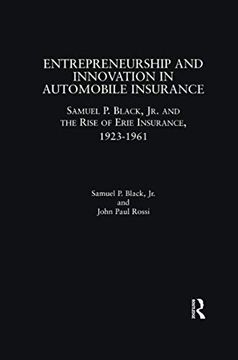 portada Entrepreneurship and Innovation in Automobile Insurance (Garland Studies in Entrepreneurship) (in English)