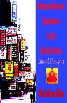 portada korean-american experience in the united states: initial thoughts (in English)