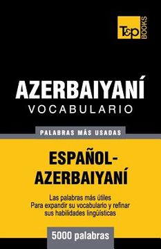 portada Vocabulario español-azerbaiyaní - 5000 palabras más usadas