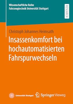 portada Insassenkomfort bei Hochautomatisierten Fahrspurwechseln -Language: German (en Alemán)