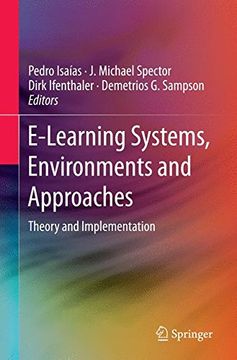 portada E-Learning Systems, Environments and Approaches: Theory and Implementation