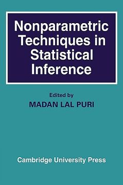 portada Nonparametric Techniques in Statistical Inference (en Inglés)
