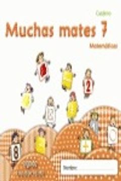 portada Cuaderno de matemáticas: Muchas mates 7. Educación infantil (Educación Infantil Algaida. Matemáticas)