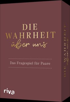 portada Die Wahrheit Über uns das Fragespiel für Paare (in German)