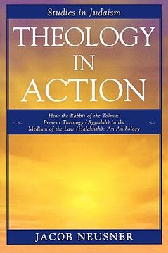 portada theology in action: how the rabbis of the talmud present theology (aggadah) in the medium of the law (halakhah): an anthology (en Inglés)