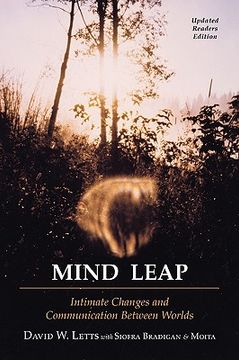 portada mind leap: intimate changes and communication between worlds (en Inglés)