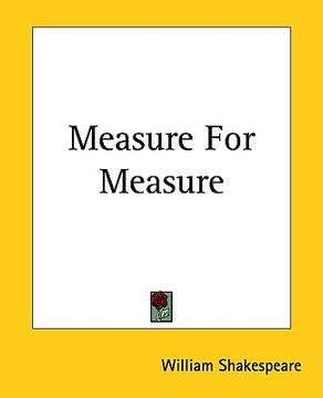 portada measure for measure (en Inglés)
