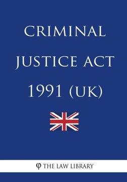 portada Criminal Justice act 1991 (en Inglés)