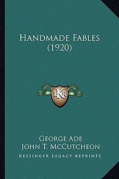 portada handmade fables (1920) (en Inglés)