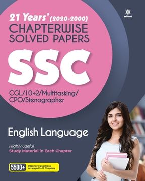 portada SSC English Language Chapterwise Solved (E) (en Inglés)