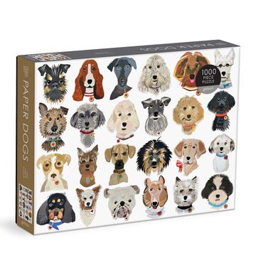 portada Paper Dogs 1000 pc Puzzle