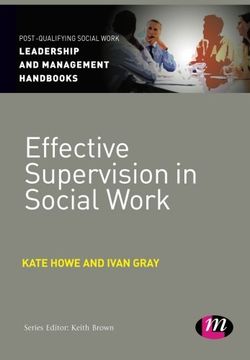 portada Effective Supervision in Social Work (en Inglés)