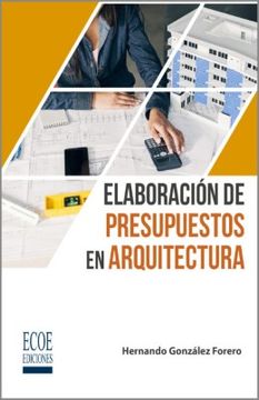 portada Elaboración de presupuestos en arquitectura - 1ra edición