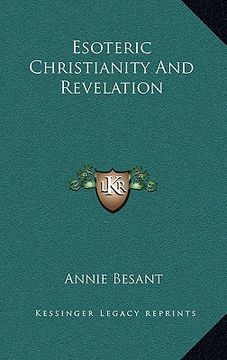 portada esoteric christianity and revelation