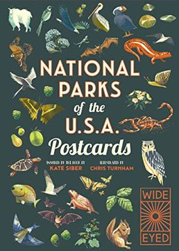 portada National Parks of the usa Postcards (en Inglés)