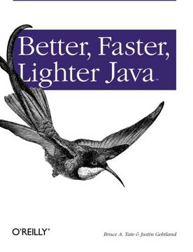 portada Better, Faster, Lighter Java (in English)