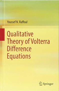 portada Qualitative Theory of Volterra Difference Equations (en Inglés)