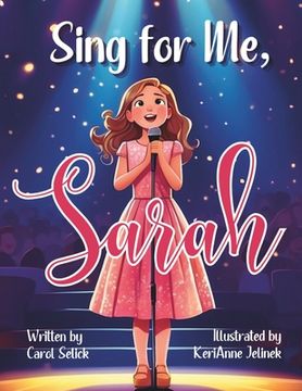 portada Sing for Me, Sarah (en Inglés)
