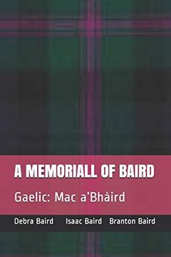 portada A Memoriall of Baird: Gaelic: Mac A’Bhàird (en Inglés)