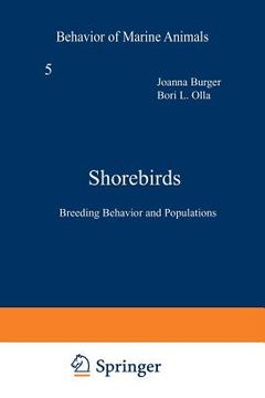 portada Shorebirds: Breeding Behavior and Populations (en Inglés)