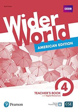 portada Wider World American Edition 4 Teacher's Book With pep Pack (in English)