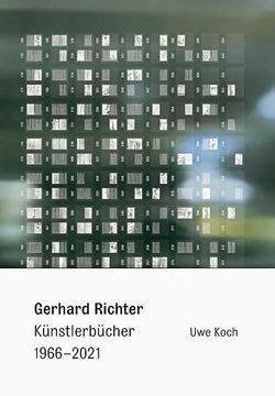 portada Gerhard Richter. Künstlerbücher 1966-2021 (en Alemán)