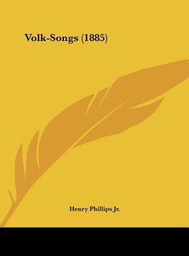 portada volk-songs (1885) (en Inglés)