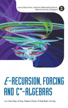 portada E-Recursion, Forcing and C*-Algebras (en Inglés)