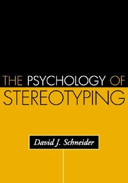 portada the psychology of stereotyping (en Inglés)