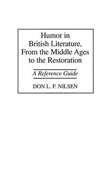 portada Humor in British Literature, From the Middle Ages to the Restoration: A Reference Guide (en Inglés)
