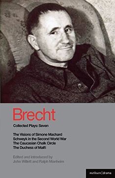 portada bertolt brecht collected plays: seven: the visions of simone machard/schweyk in the second world war/the caucasian chalk circle/the duchess of malfi