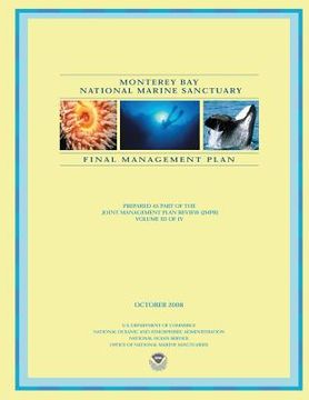 portada Monterey Bay National Marine Sanctuary Final Management Plan (en Inglés)