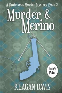 portada Murder & Merino: A Knitorious Murder Mystery Book 3 (en Inglés)
