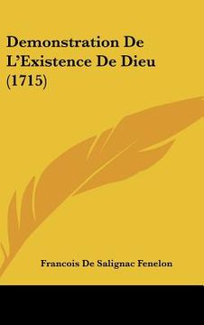 portada Demonstration De L'Existence De Dieu (1715) (in French)