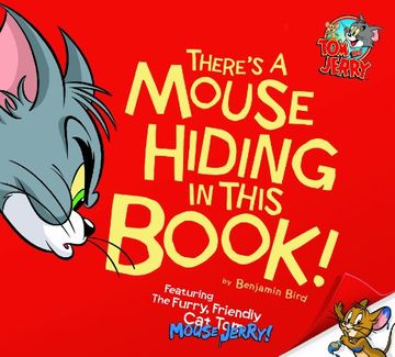 portada There's a Mouse Hiding In This Book! (Tom and Jerry) (en Inglés)