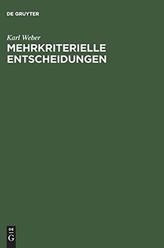portada Mehrkriterielle Entscheidungen (in German)