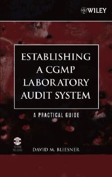 portada establishing a cgmp laboratory audit system: a practical guide (en Inglés)