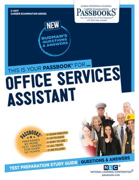 portada Office Services Assistant (C-4017): Passbooks Study Guide Volume 4017 (en Inglés)