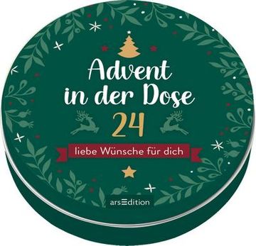 portada Advent in der Dose. 24 Liebe Wünsche für Dich (en Alemán)