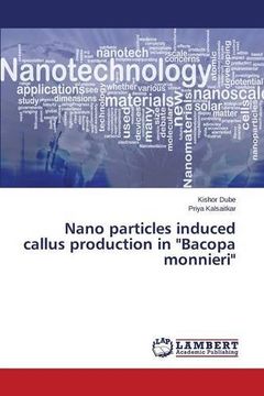 portada Nano particles induced callus production in "Bacopa monnieri"