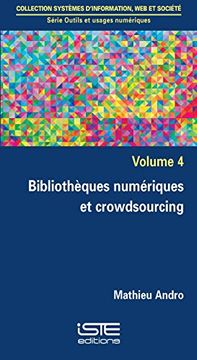 portada Bibliotheques Numeriques et Crowdsourcng (en Francés)