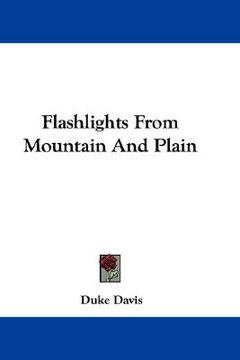 portada flashlights from mountain and plain (en Inglés)