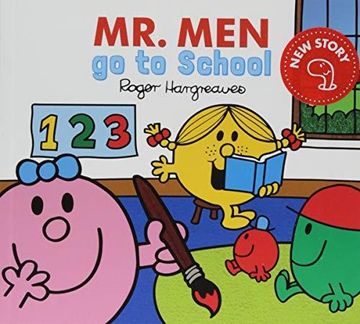 portada Mr Men go to School (Paperback) (en Inglés)