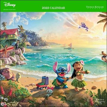portada Disney Dreams Collection by Thomas Kinkade Studios: 2025 Wall Calendar (in English)