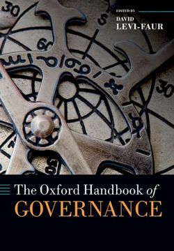 portada The Oxford Handbook Of Governance (oxford Handbooks In Politics & International Relations) (en Inglés)