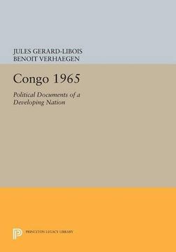 portada Congo 1965: Political Documents of a Developing Nation (Centre de Recherche et D'information Socio-Politiques) (en Inglés)